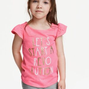 Statement Top Girls Embellished